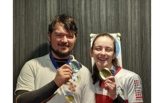 Championnats de France tir à 18m - Mouilleron le captif (85)
Nos 2 médaillés en Élite
Anais en bronze 
Emilien en argent