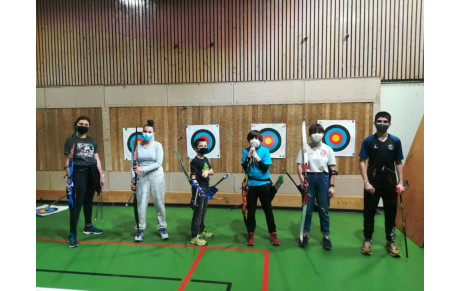 Les jeunes de retour a l'entraînement  au gymnase Jules Ferry